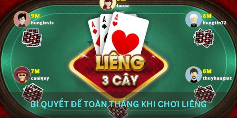 Hướng dẫn luật chơi bài Liêng cơ bản